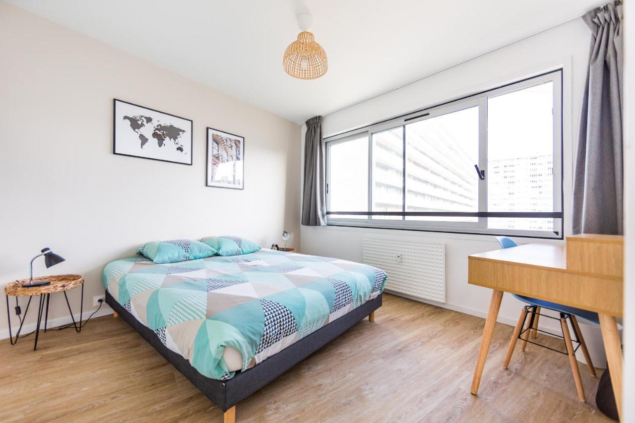 Splendide Appartement Rennes Centre + Parking Exterior foto