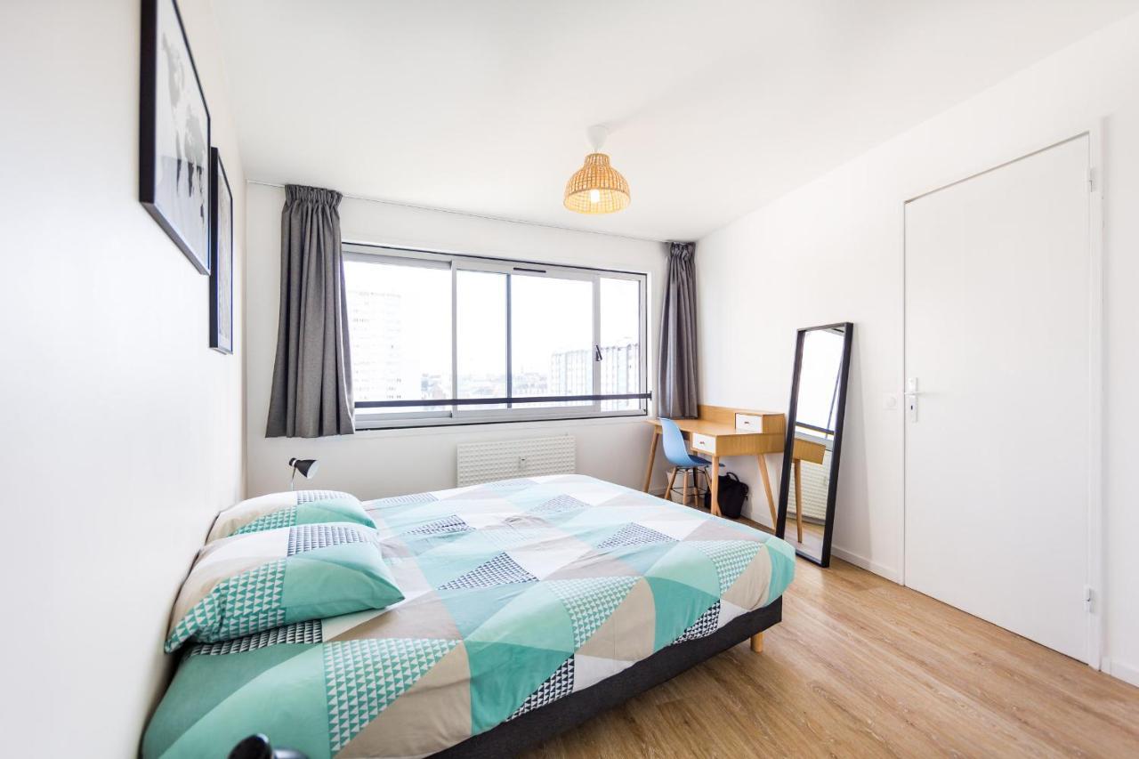 Splendide Appartement Rennes Centre + Parking Exterior foto