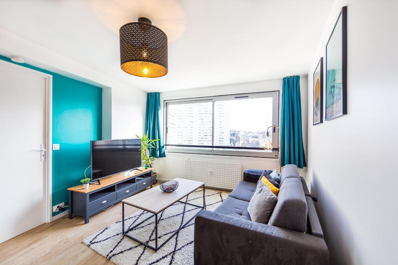 Splendide Appartement Rennes Centre + Parking Exterior foto