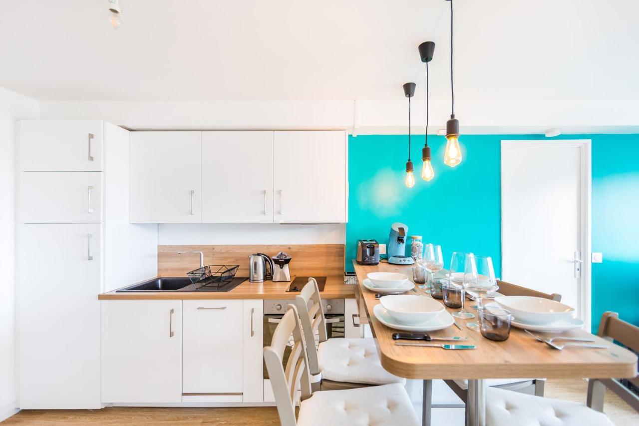 Splendide Appartement Rennes Centre + Parking Exterior foto