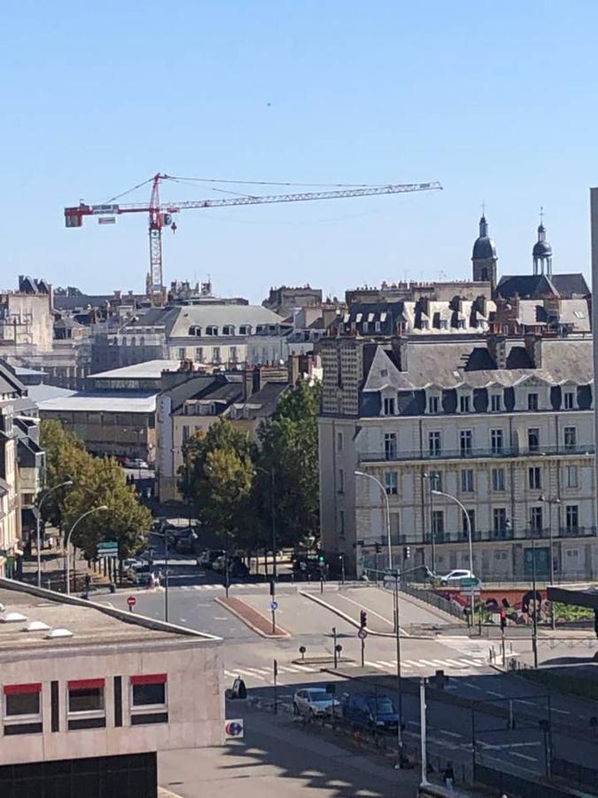 Splendide Appartement Rennes Centre + Parking Exterior foto